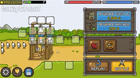 grow castle cheats